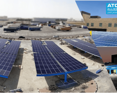 651 kWp Grid Tied, Car Port Solar Project for Allied Transport Company