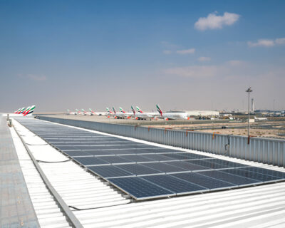 913 kWp Grid Tied, Roof Mounted Solar Project for Freight Complexes